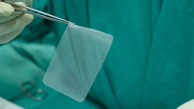 The duration of a hernia repair procedure